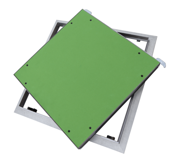 Θυρίδα επίσκεψης 600x600x12,5mm, αφαιρούμενη, άνθυγρη γυψ/δα H2 - Image 3