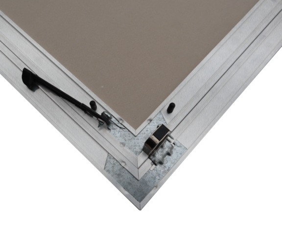 Θυρίδα επίσκεψης 600x600x12,5mm, αφαιρούμενη, άνθυγρη γυψ/δα H2 - Image 2
